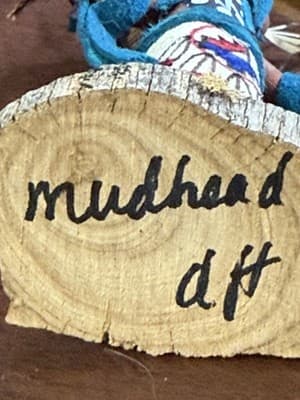 Kachina Doll Hopi Native American Mudhead artist dft - Thumbnail 5