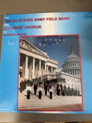 United States Army Field Bank and Soldiers' Chorus Vinyl Album Sealed - Image 1