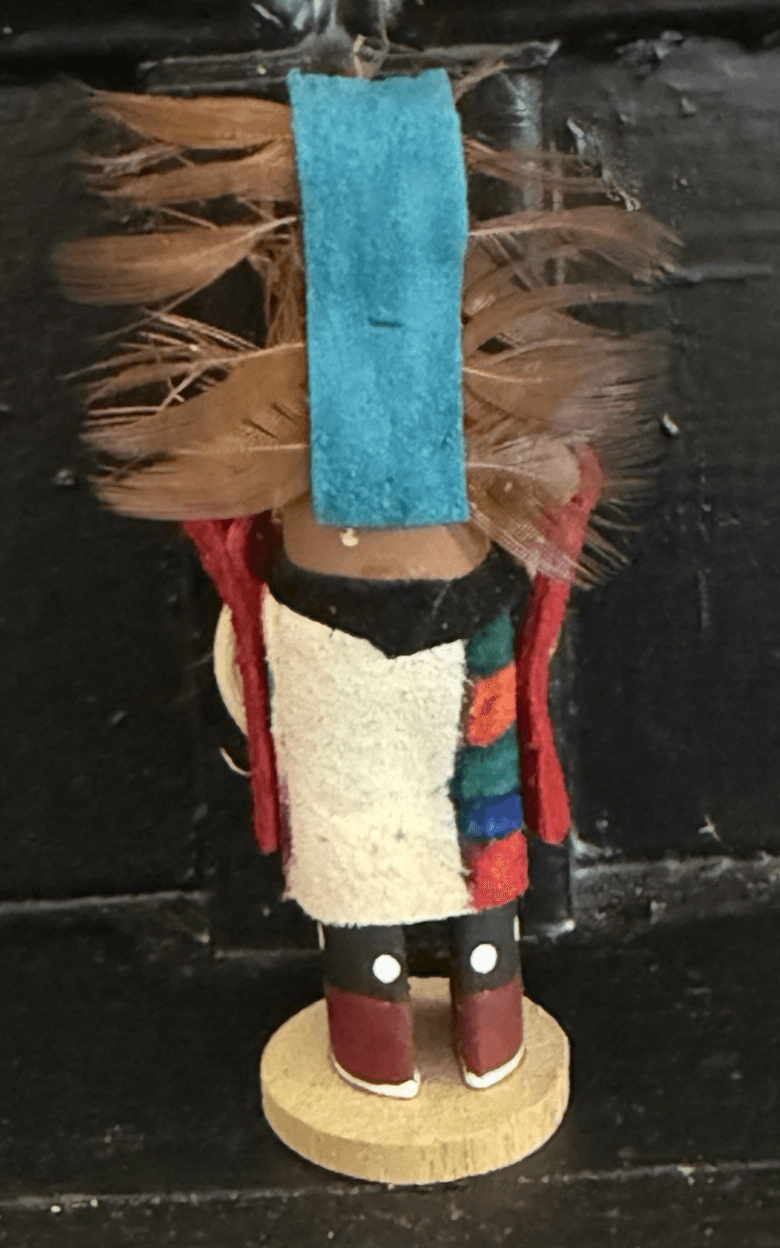 Kachina Doll Hopi Native American Hoop 94 artist BB - Thumbnail 2