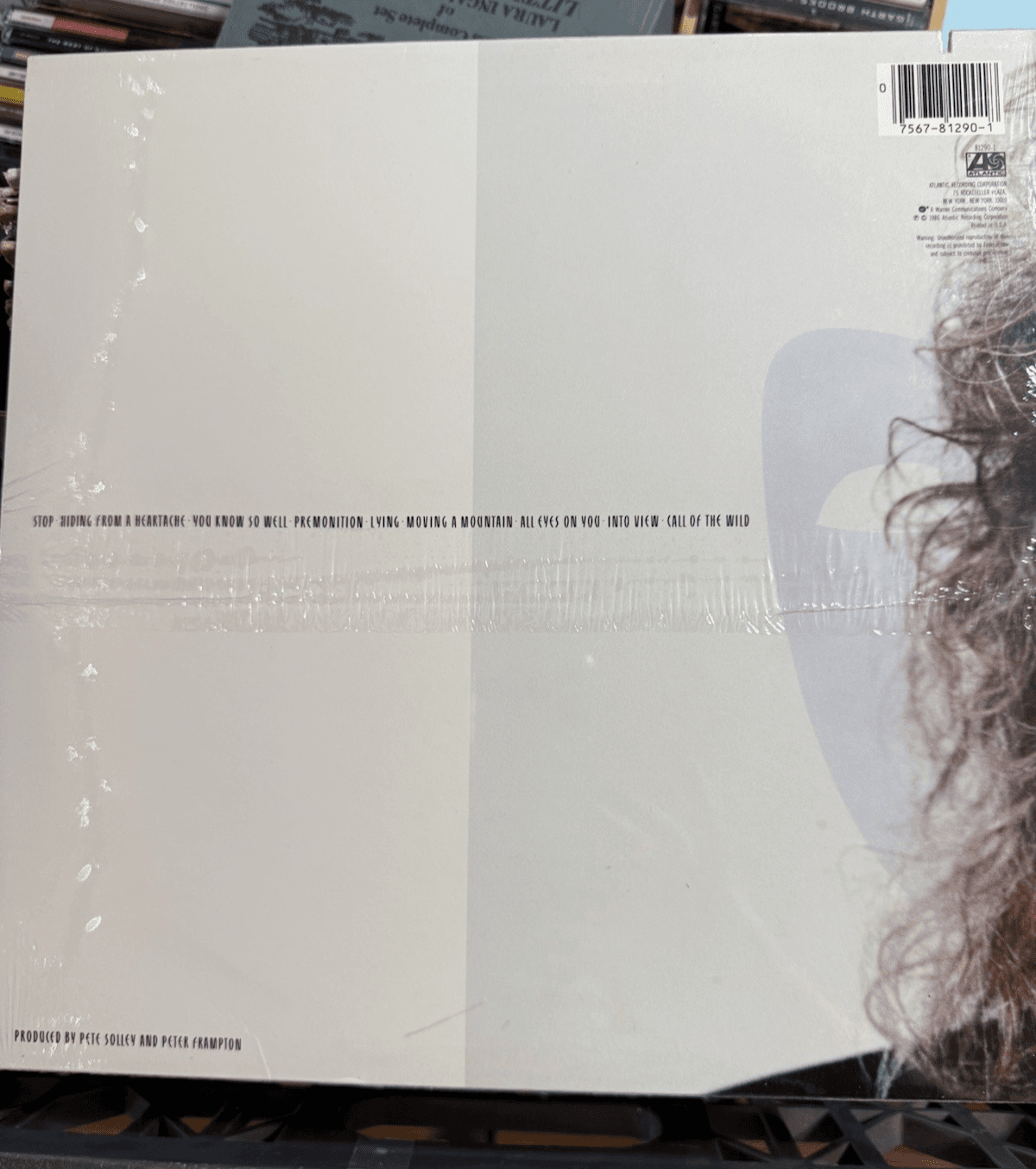 Peter Frampton Premonition Vinyl LP Atlantic 1985 Sealed Album - Thumbnail 2