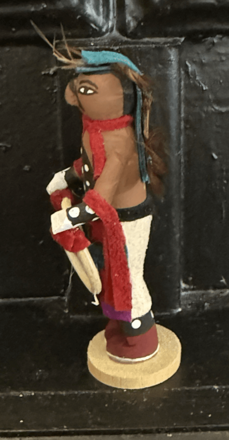 Kachina Doll Hopi Native American Hoop 94 artist BB - Thumbnail 4