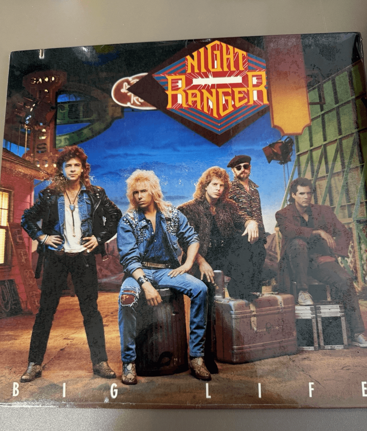 Night Ranger Big Life Vinyl Album Sealed MCA -5839 - Image 1