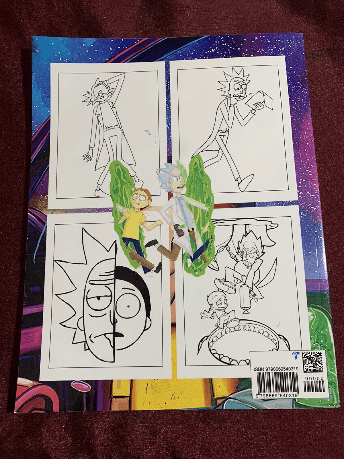 Rick & Morty Coloring Book 2020 - Thumbnail 2