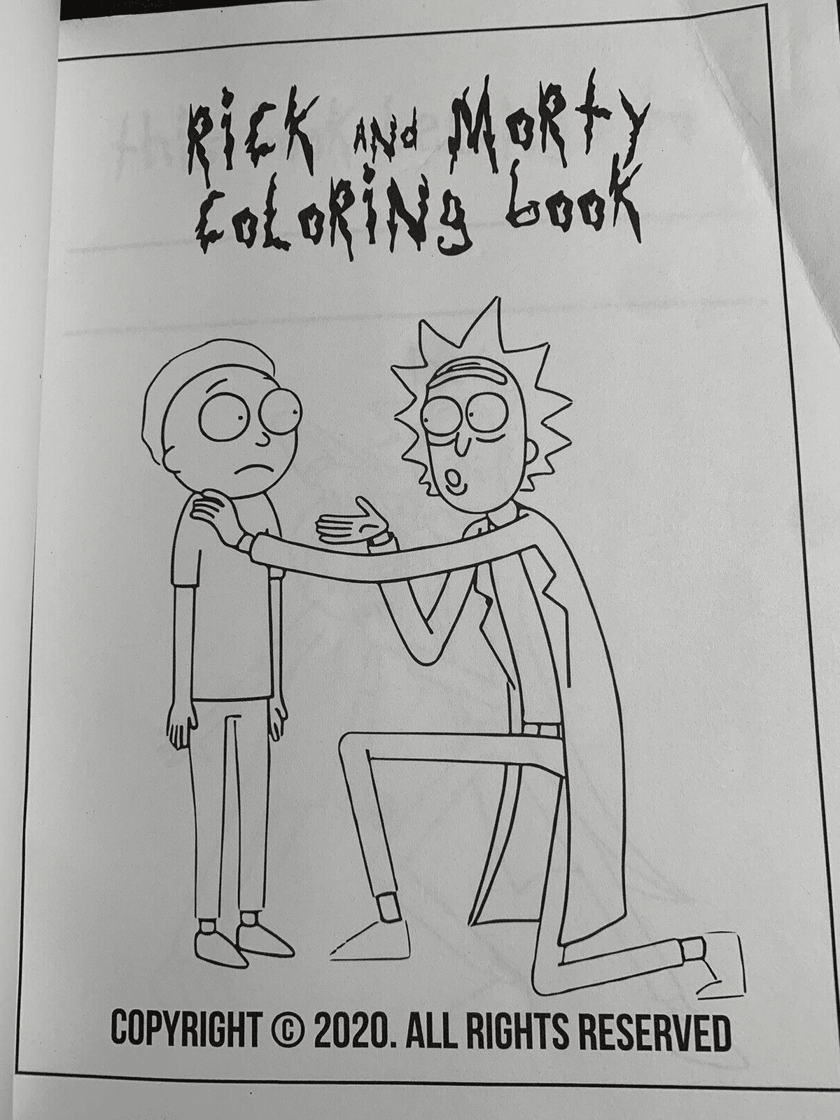 Rick & Morty Coloring Book 2020 - Thumbnail 3