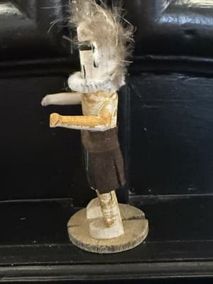 Kachina Doll Hopi Native American Zuni Rain Priest - Thumbnail 2