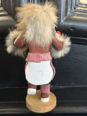 Kachina Doll Navajo Native American Owl Sophia Casuse 420,656 - Thumbnail 3