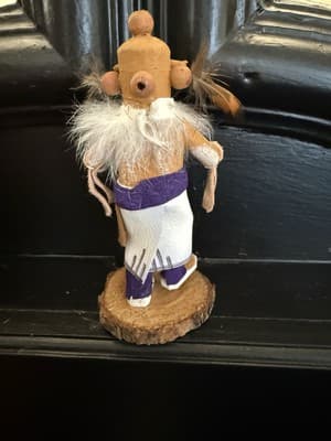 Kachina Doll Hopi Native American Mudhead J/L - Thumbnail 3