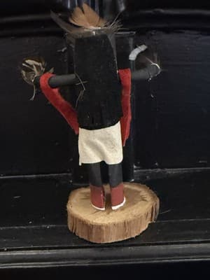 Kachina Doll Hopi Native American Badger "96" AM LDE - Thumbnail 3