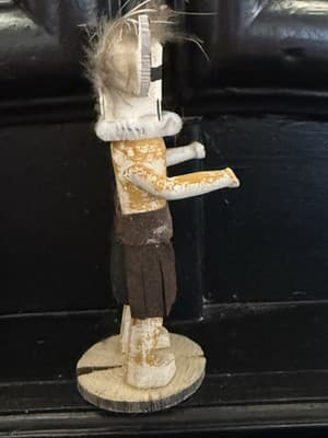 Kachina Doll Hopi Native American Zuni Rain Priest - Thumbnail 4