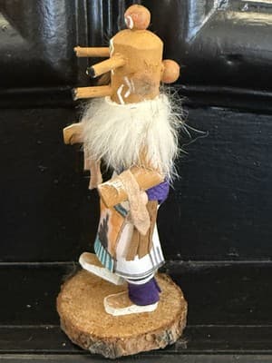 Kachina Doll Hopi Native American Mudhead J/L - Thumbnail 5
