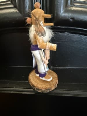 Kachina Doll Hopi Native American Mudhead J/L - Thumbnail 2