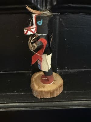Kachina Doll Hopi Native American Badger "96" AM LDE - Thumbnail 4