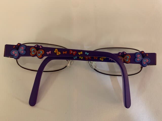 MarchoNYC Kids Eyeglass Frames Purple Olivia 502 46 15 125 - Thumbnail 2