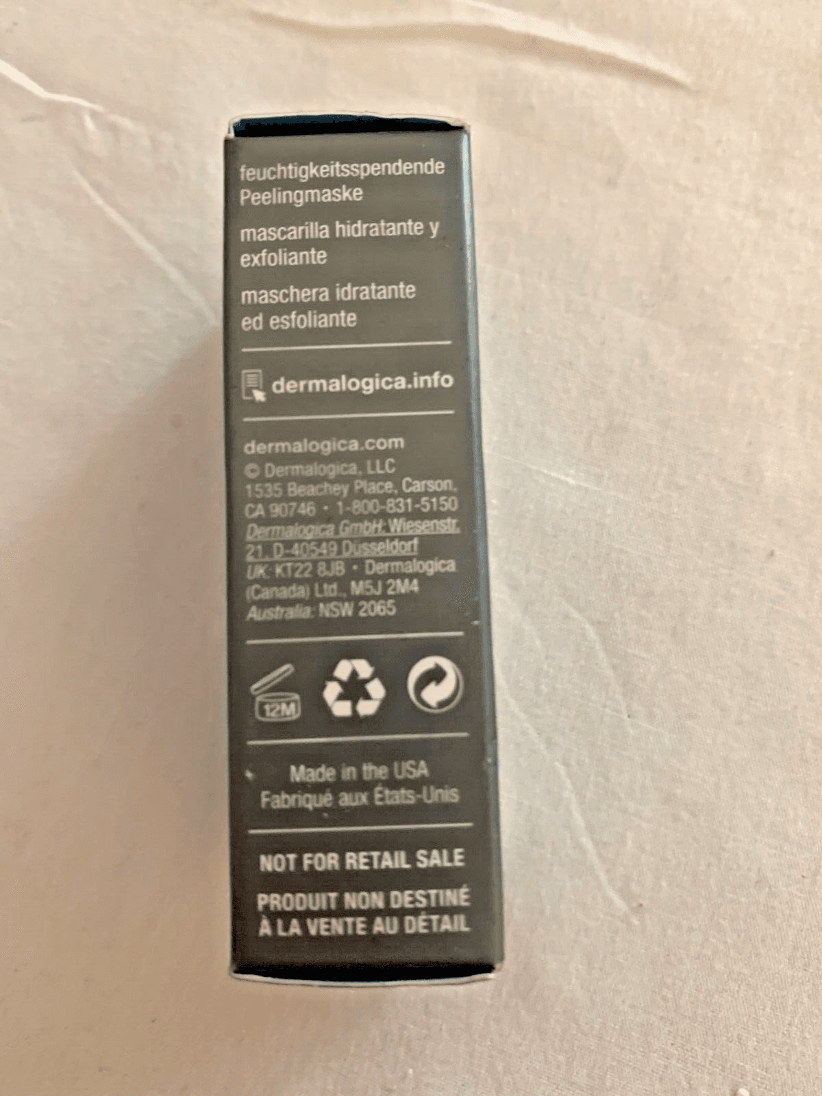 Dermalogica Hydro Masque Exfoliant 0.24 oz Travel Size New in Box - Thumbnail 3