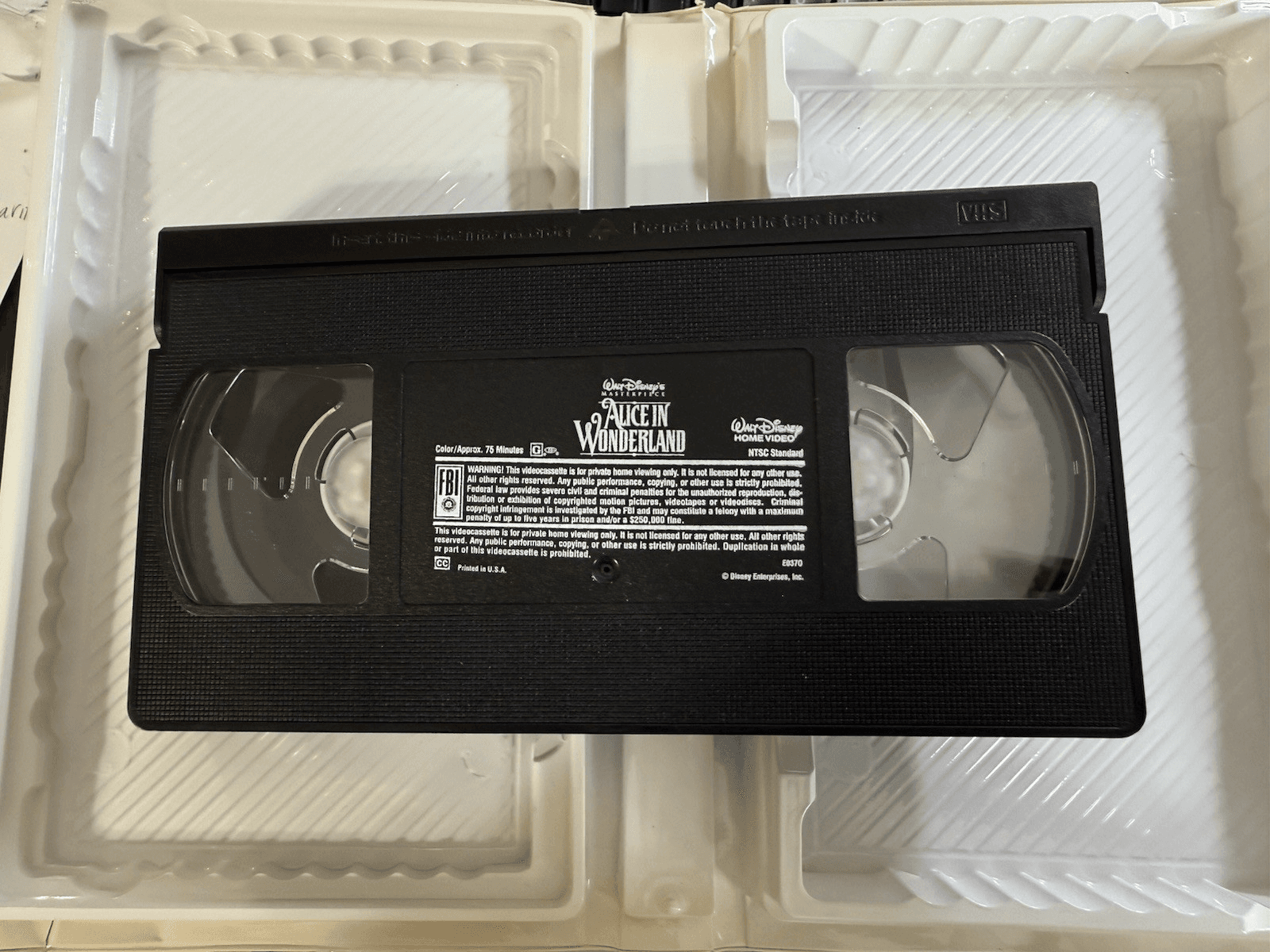 6 Disney Masterpiece VHS Tape Dumbo Dalmations LionKing SnowWhite Pocahontas Ali - Thumbnail 19