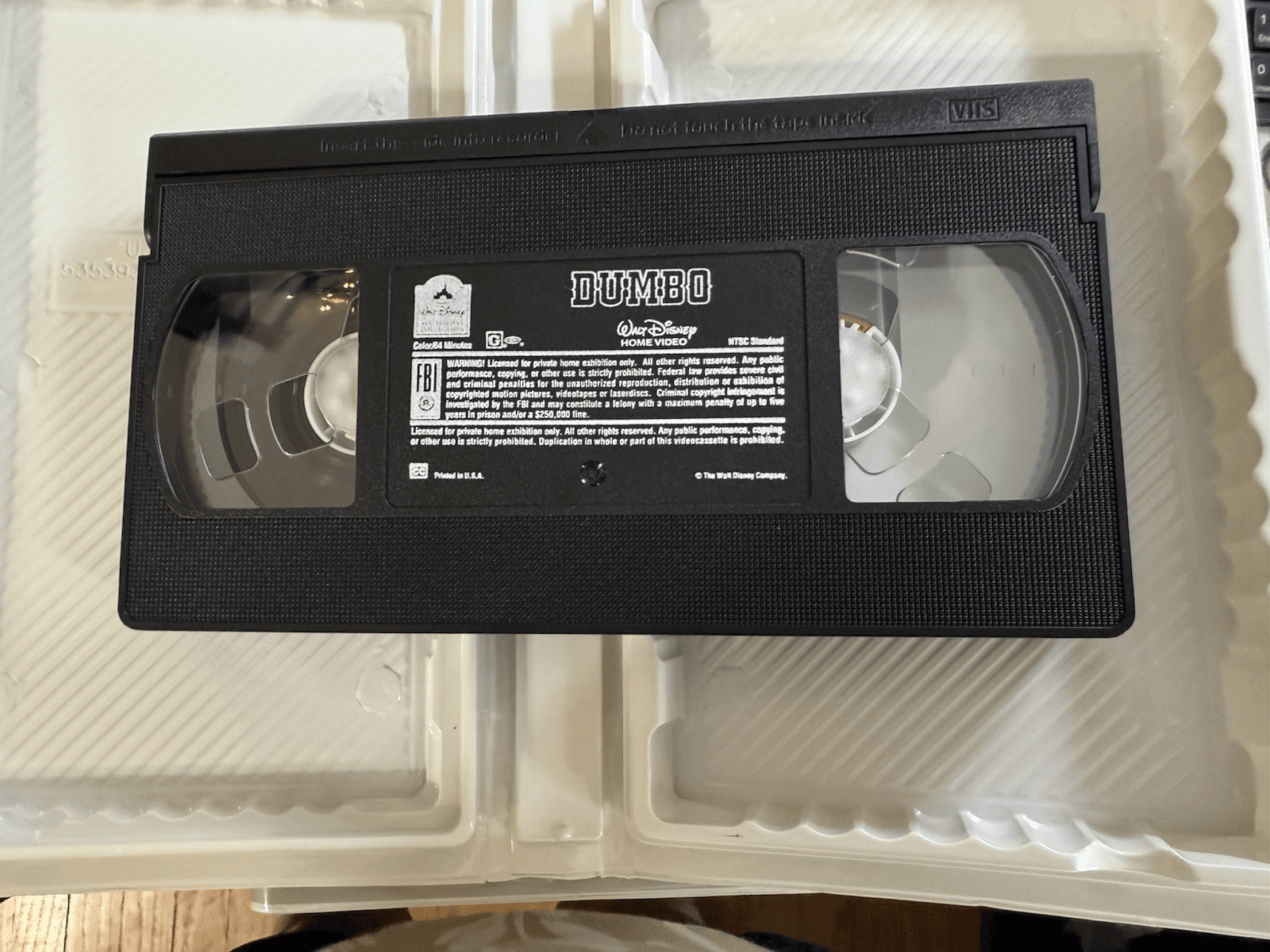6 Disney Masterpiece VHS Tape Dumbo Dalmations LionKing SnowWhite Pocahontas Ali - Thumbnail 16