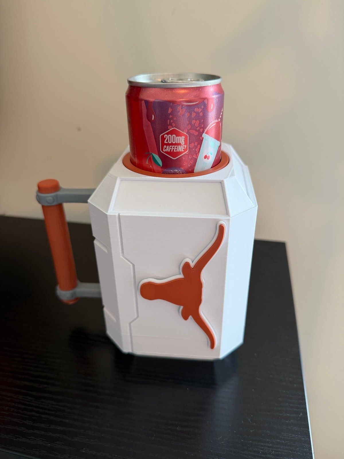 Texas Longhorns inspired Thor Mjolnir Can Koozie - Thumbnail 3