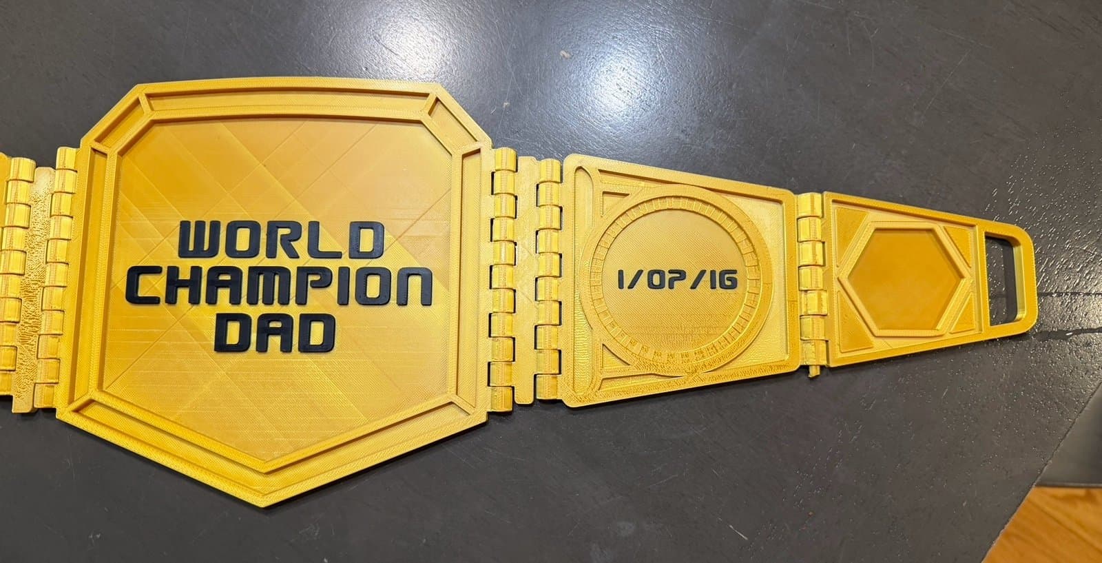 Fully custom made Wrestling style Championships belt! - Thumbnail 2
