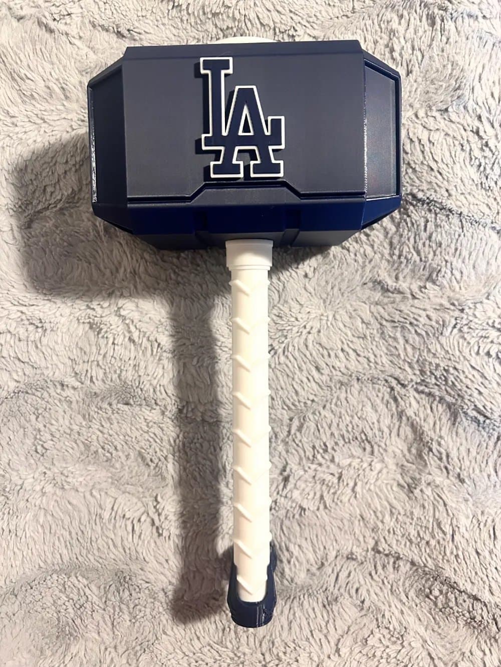 Los Angeles Dodgers Mjolnir Thor's Hammer - 3D Printed Fan Art - Image 1