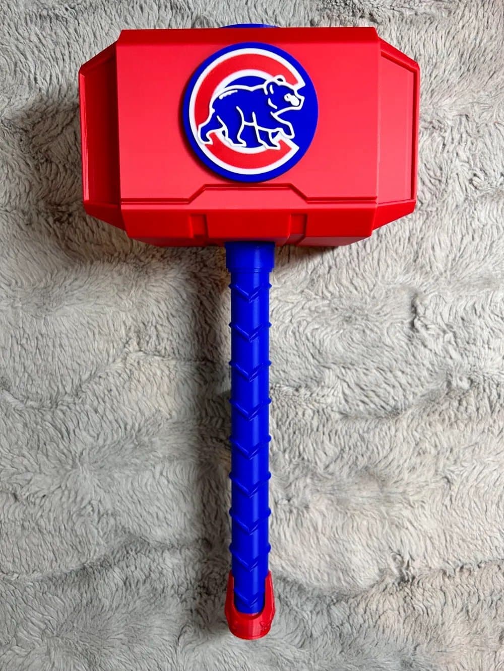 Chicago Cubs Mjolnir Thor's Hammer - 3D Printed Fan Art - Image 1