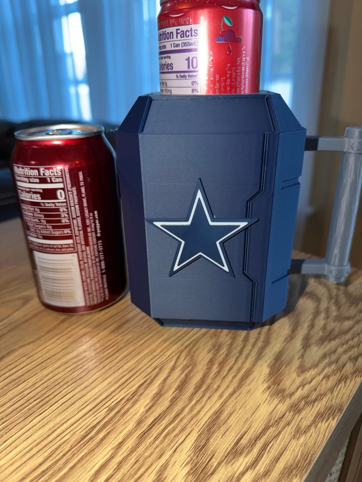 Dallas Cowboys inspired Thor Mjolnir Can Koozie - Thumbnail 3