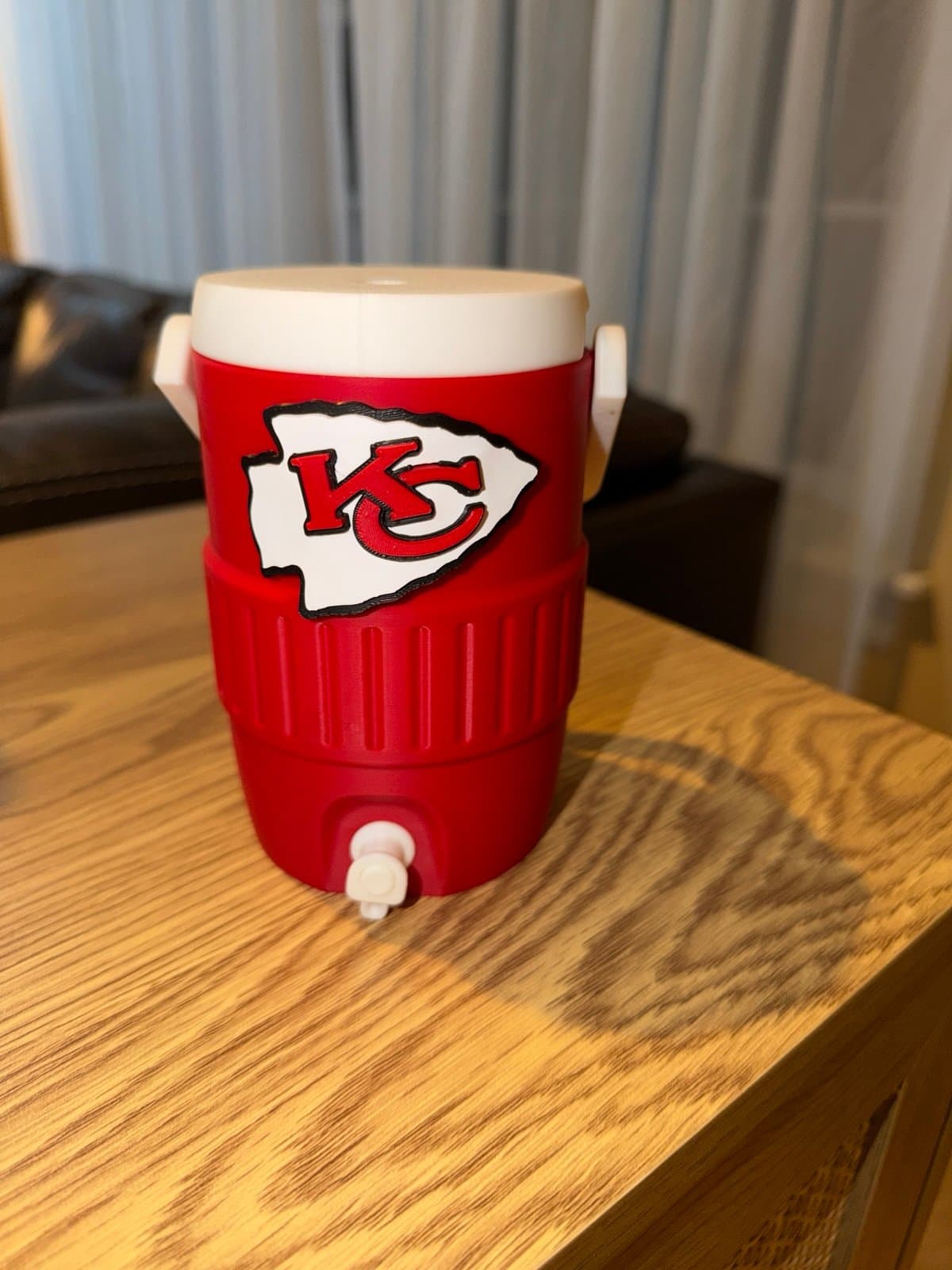 Kansas City Chiefs Cooler Can Koozies - holds 12 oz cans! As seen on TikTok! - Thumbnail 2