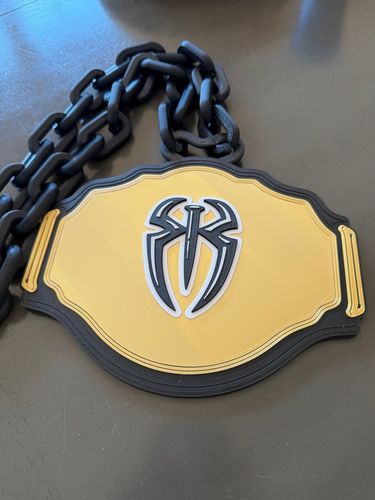 Roman Reigns WWE championship belt hype fan chain OR desk display! Pick one! - Thumbnail 3