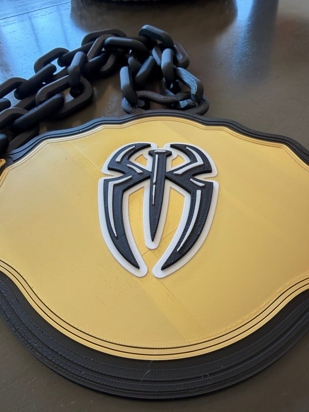 Roman Reigns WWE championship belt hype fan chain OR desk display! Pick one! - Thumbnail 4