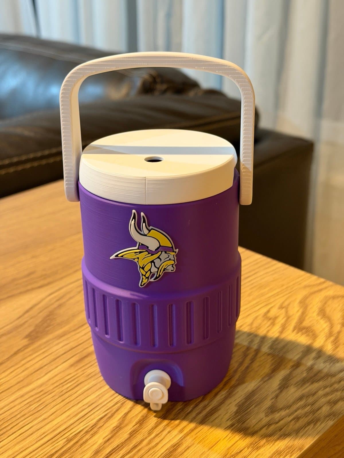 Minnesota Vikings Cooler Can Koozies - holds 12 oz cans! As seen on TikTok! - Thumbnail 3