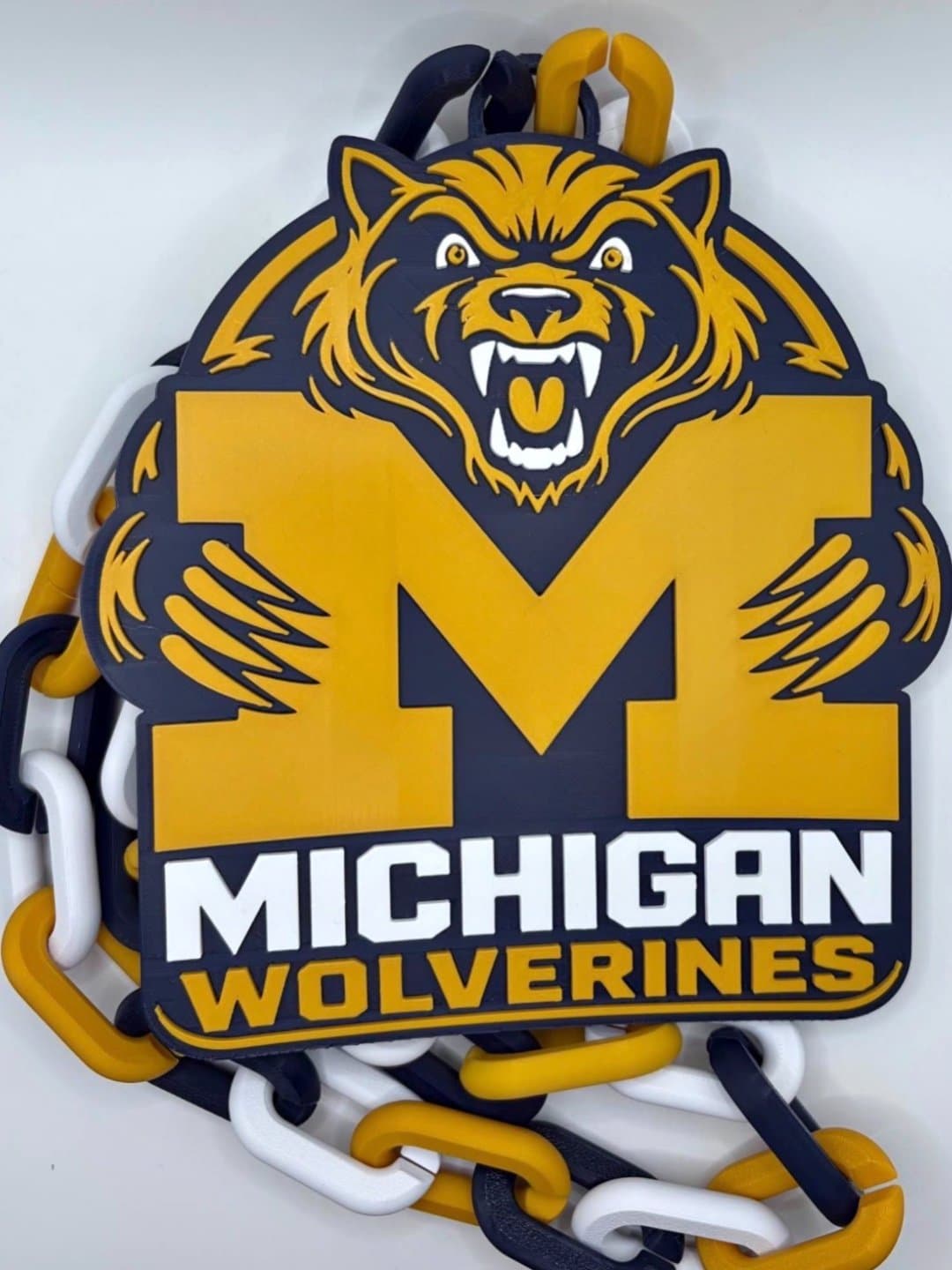 MICHIGAN WOLVERINES HYPE CHAIN necklace - Image 1