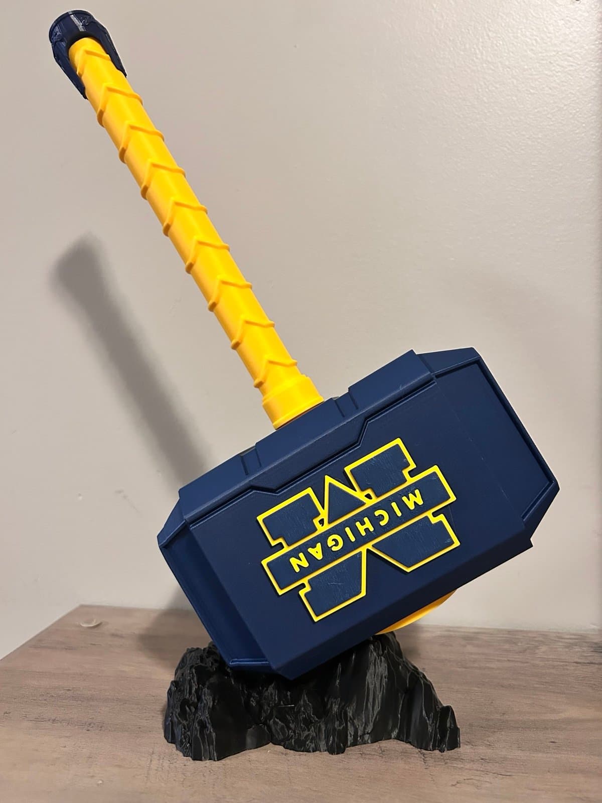 Michigan inspired Thor hammer - Thumbnail 2