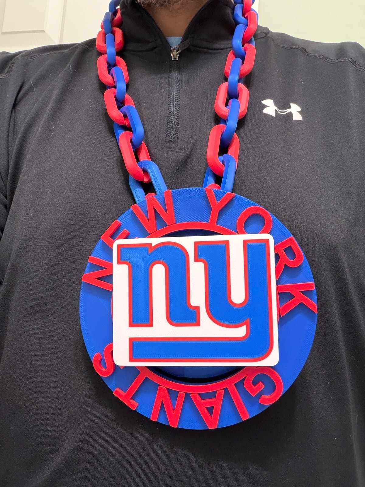 New York Giants Spinning hype fan chain- custom made! - Image 1