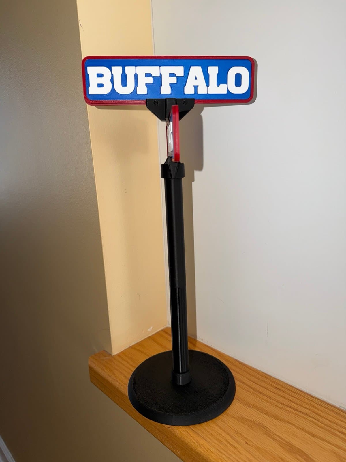 Buffalo Bills custom made mini street sign - great for your desk - Thumbnail 3