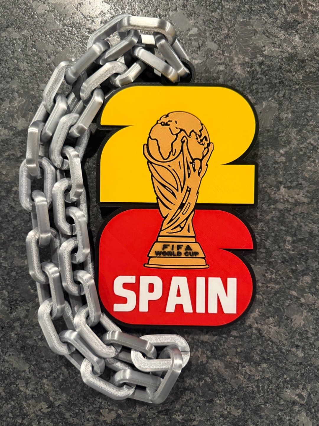 Spain 2026 World Cup Hype Chain necklace - Image 1