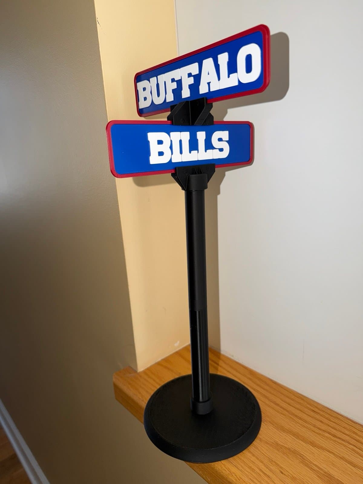 Buffalo Bills custom made mini street sign - great for your desk - Thumbnail 2