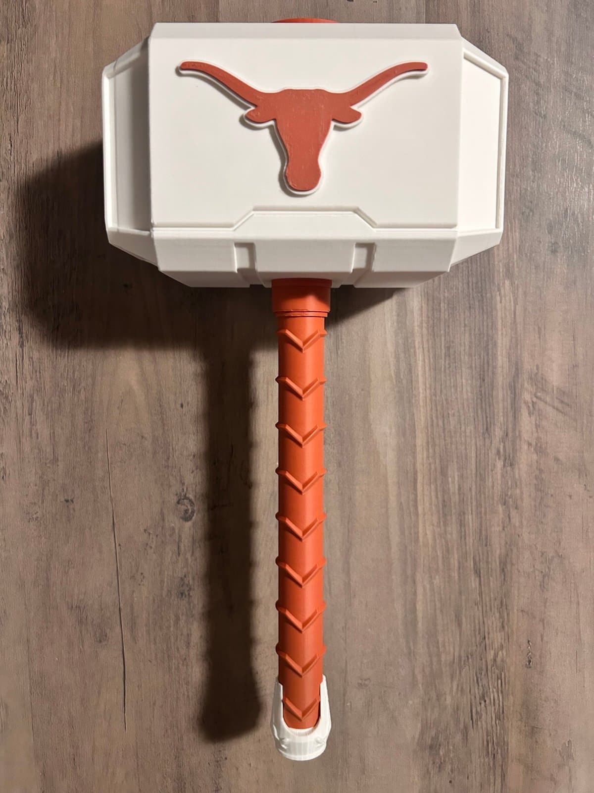Texas longhorns themed Mjolnir Thor's Hammer - 3D Printed Fan Art - - Image 1