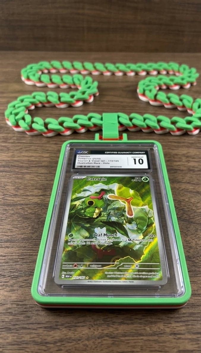 CGC Slabs Chain Necklace - unique way to show off your card! - Image 1