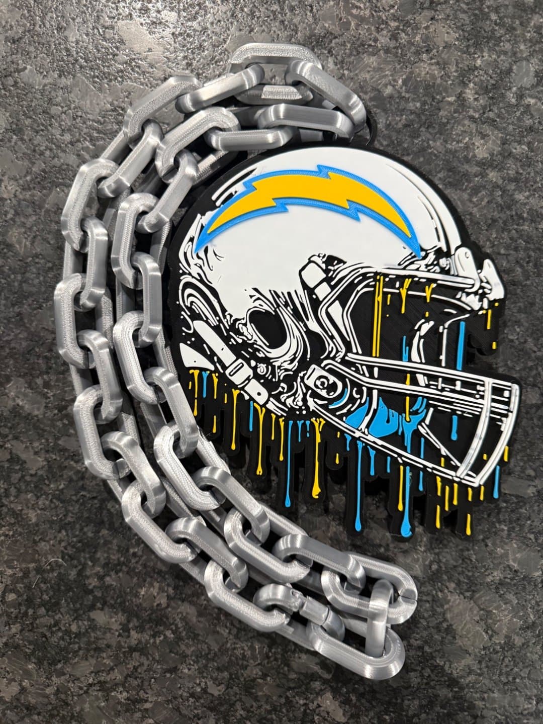 Los Angeles Chargers Drip hype fan chain neckless! - Image 1
