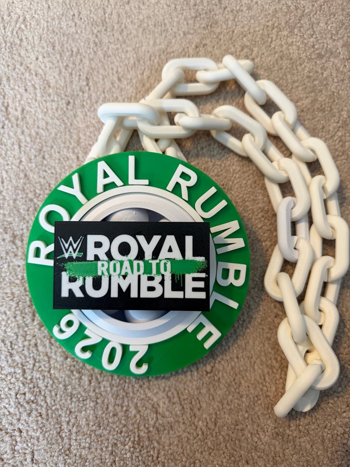 WWE 2026 Royal Rumble spinning hype fan chain! - Image 1