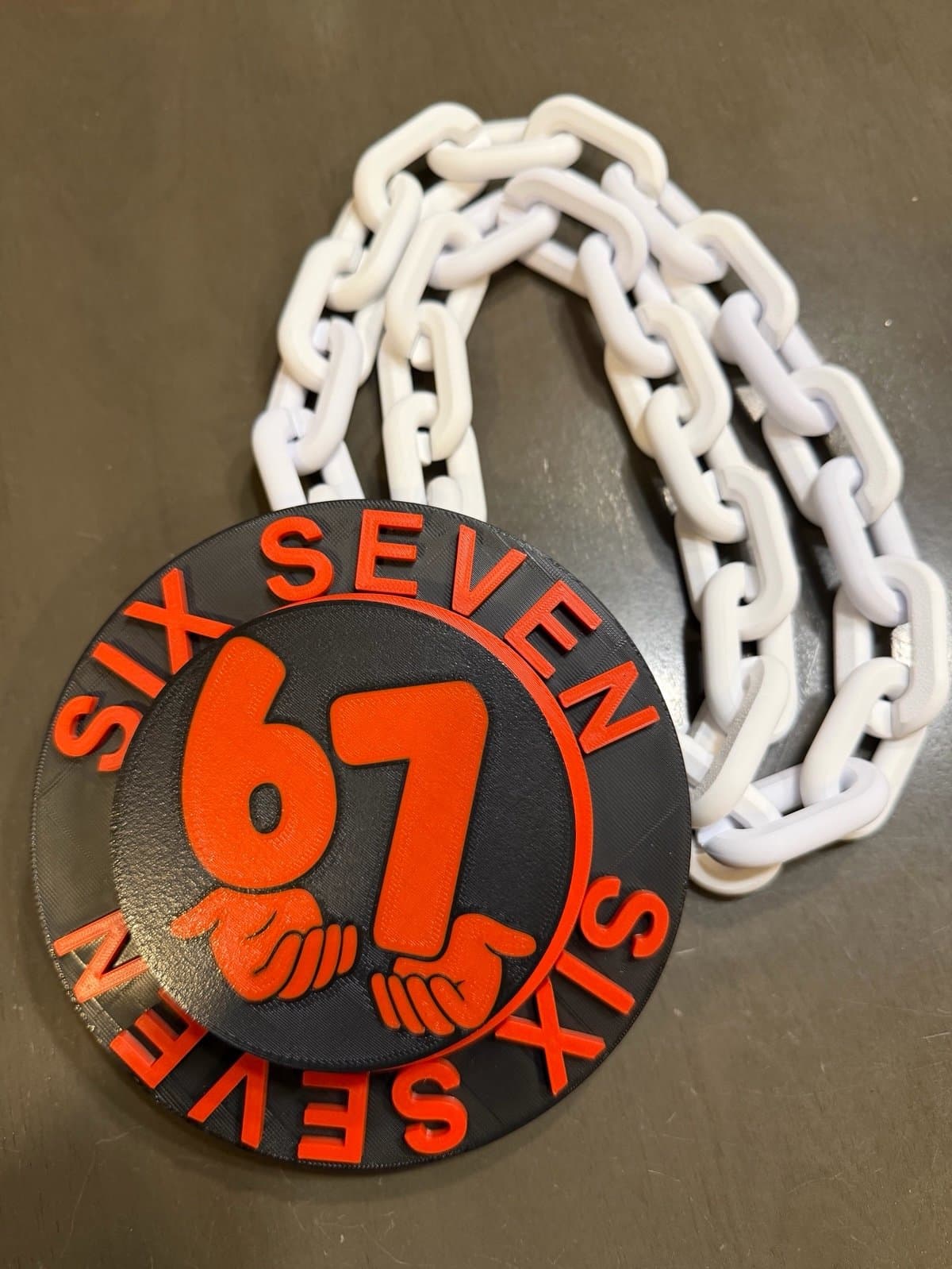 67 six seven spinning chain! Why not? Can make in any color combo - Image 1