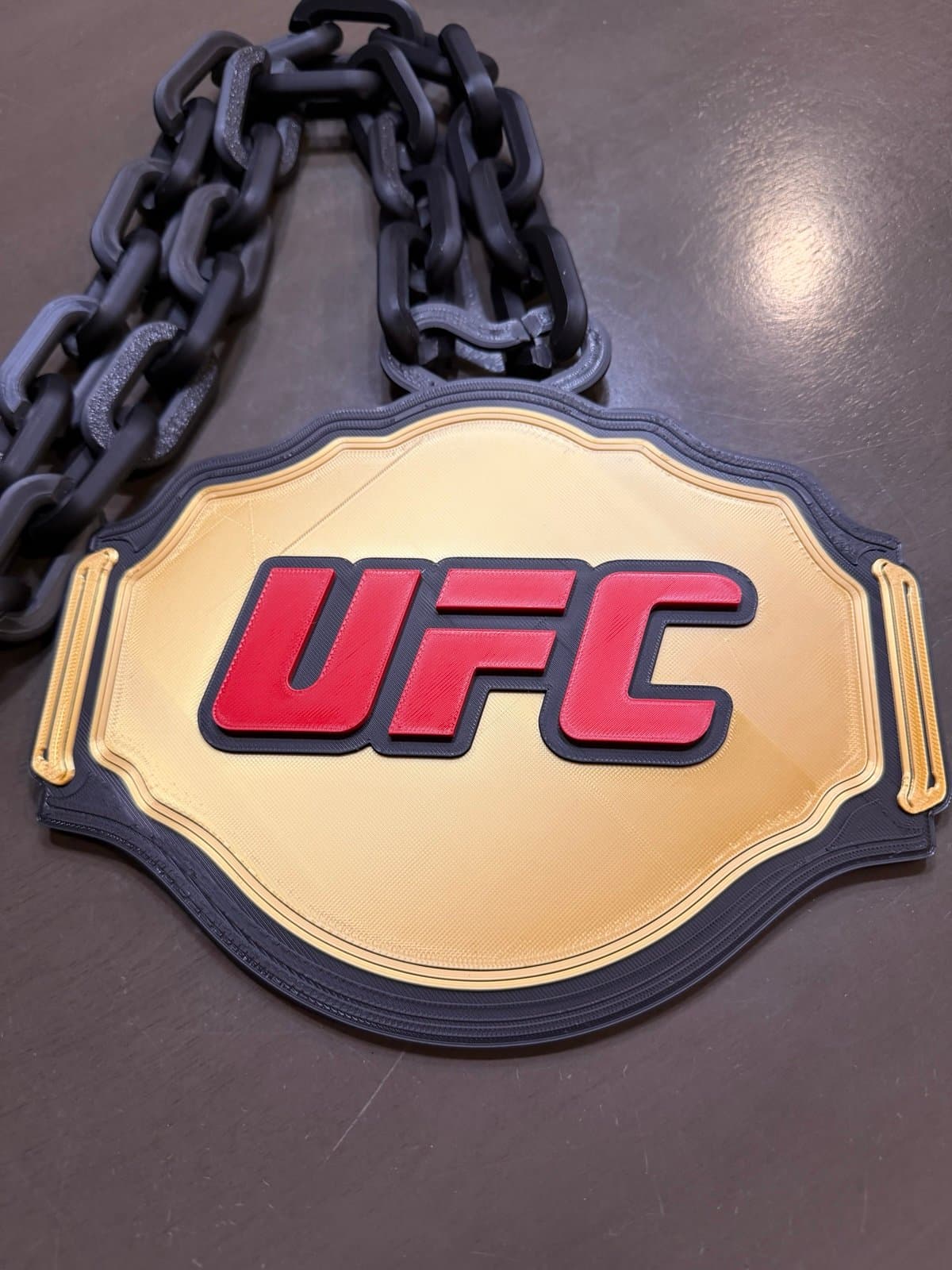 UFC championship belt hype fan chain OR desk display! Pick one! - Thumbnail 4