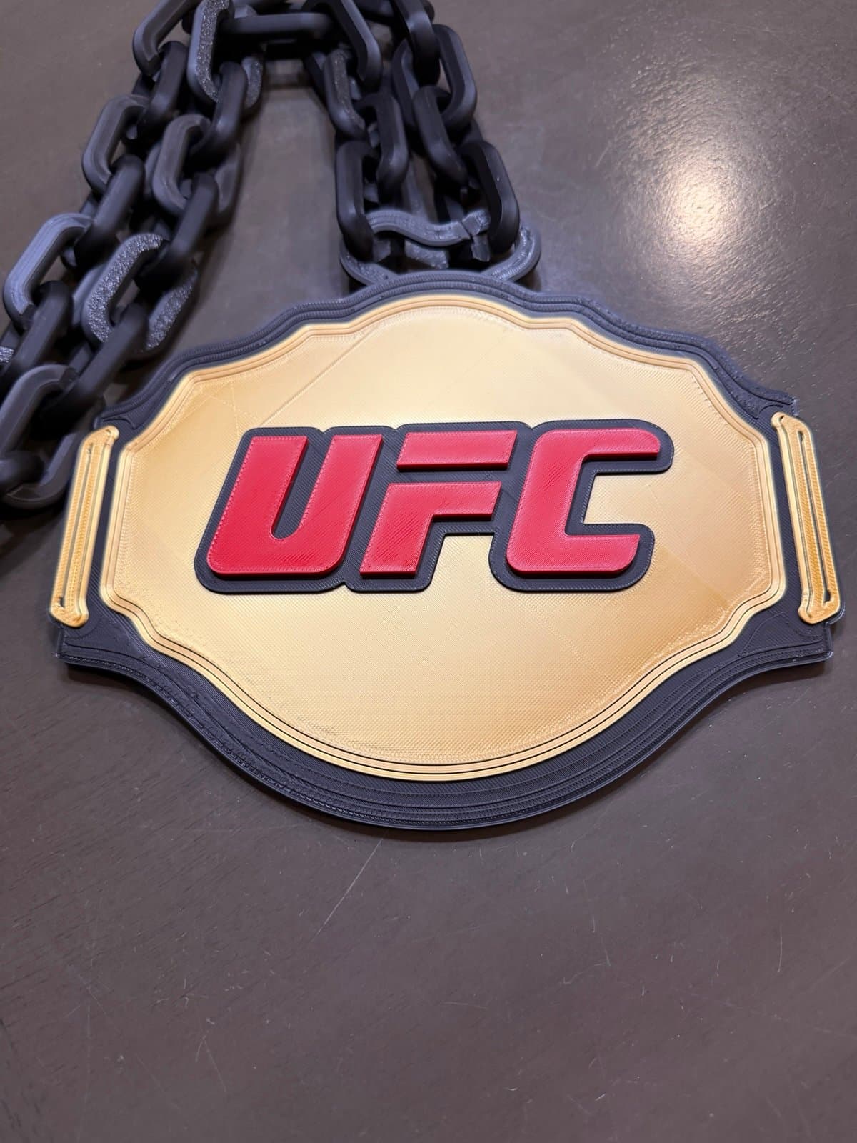 UFC championship belt hype fan chain OR desk display! Pick one! - Thumbnail 3