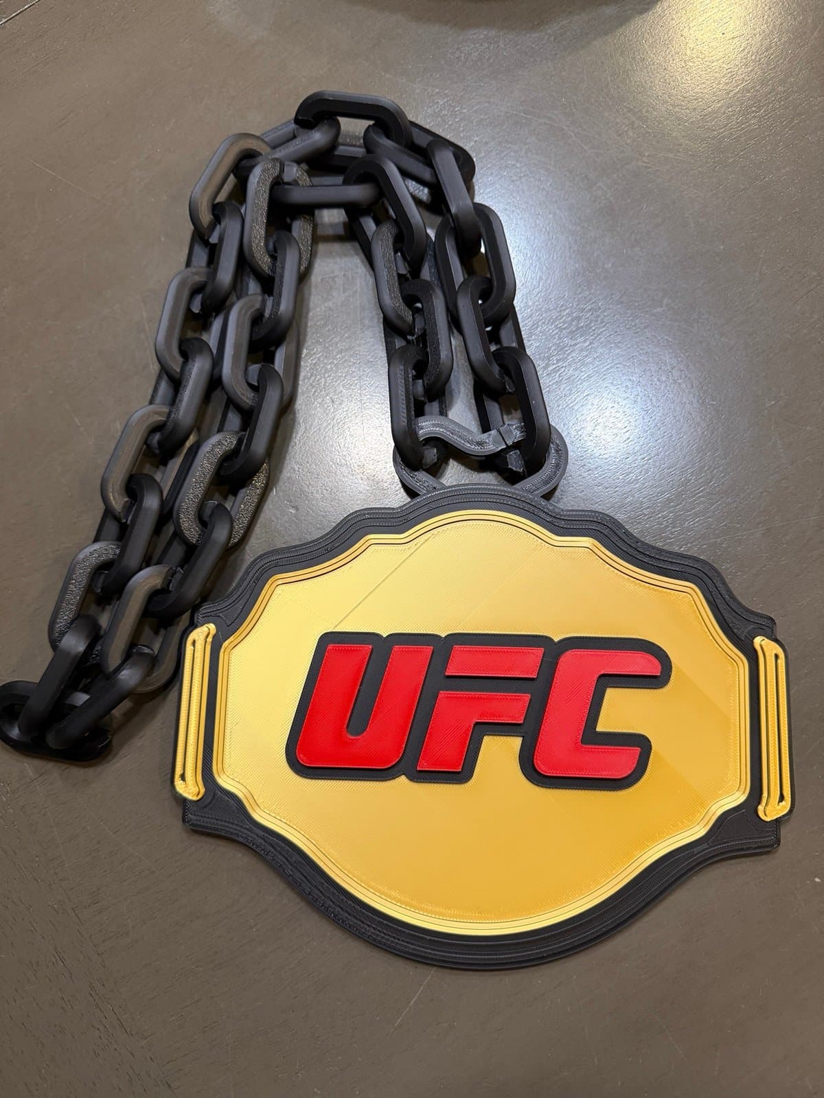 UFC championship belt hype fan chain OR desk display! Pick one! - Image 1