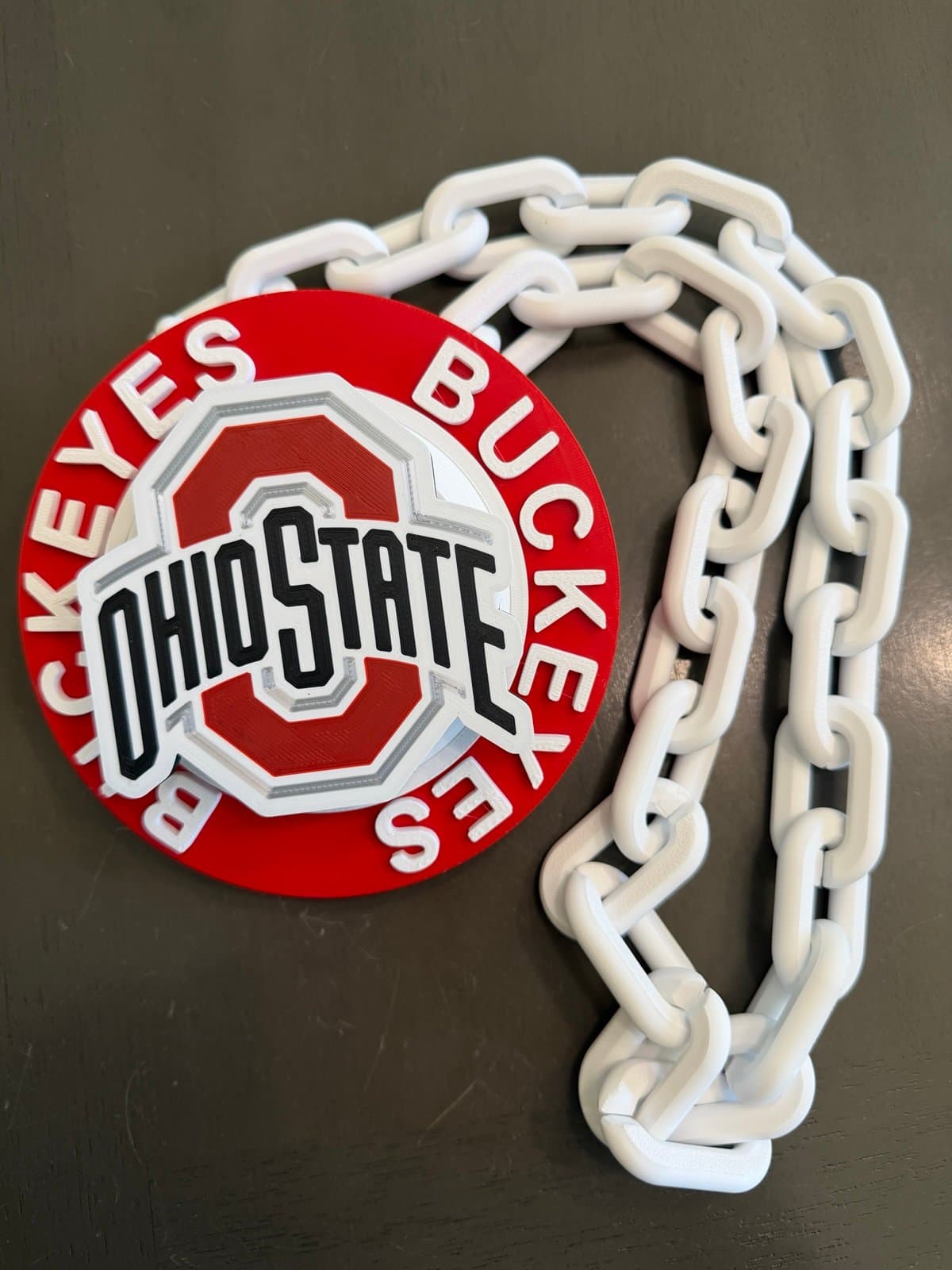 Ohio State Buckeyes spinning hype fan chain! - Thumbnail 2