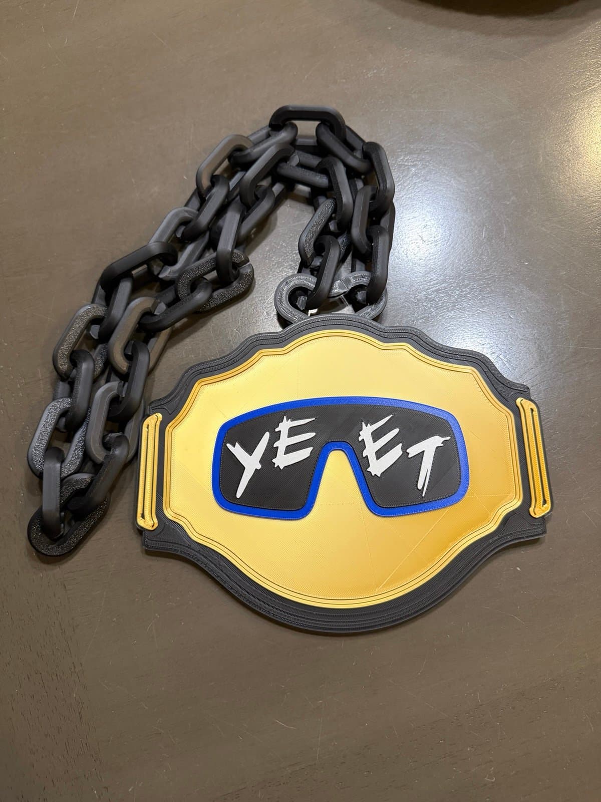 Jey USO YEET WWE championship belt hype fan chain OR desk display! Pick one! - Thumbnail 6