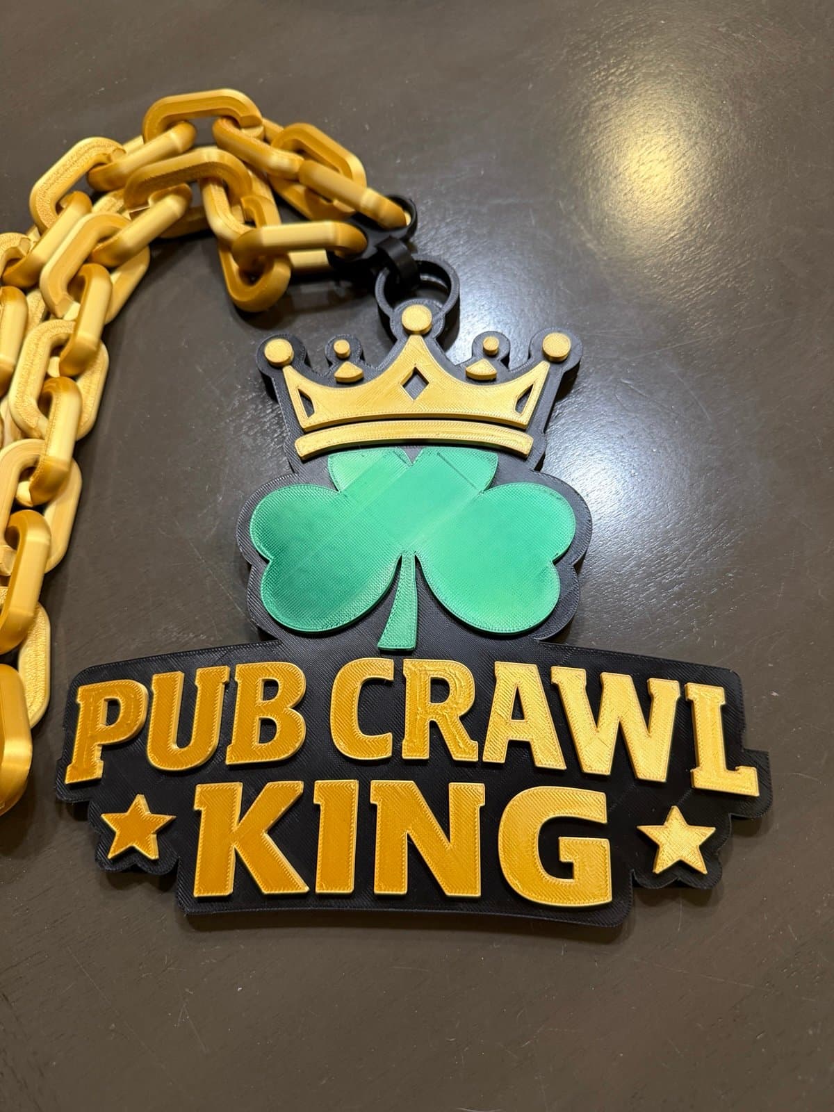 Pub Crawl King Hype Chain - St Patrick's Day hype! - Thumbnail 2