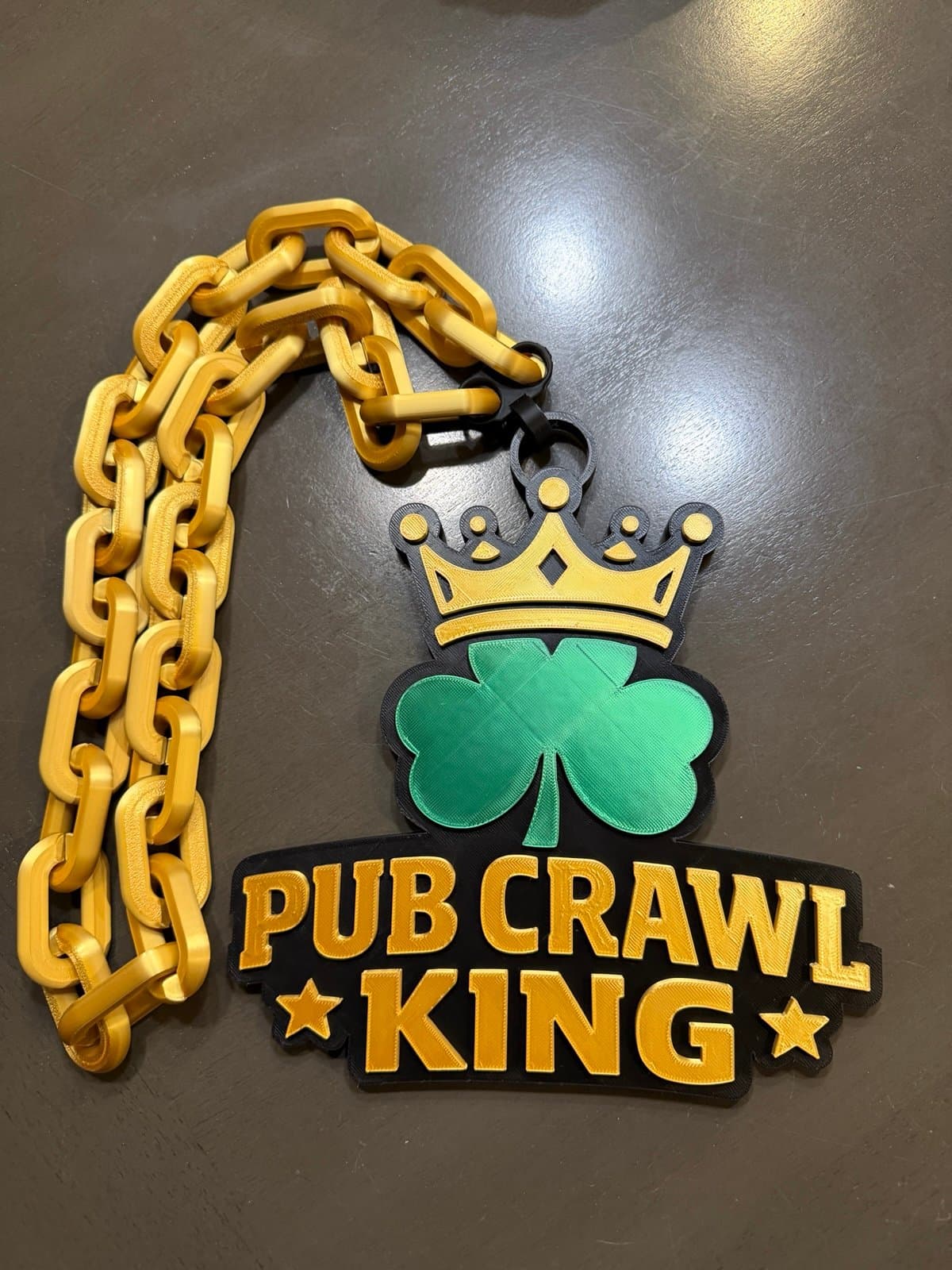 Pub Crawl King Hype Chain - St Patrick's Day hype! - Image 1