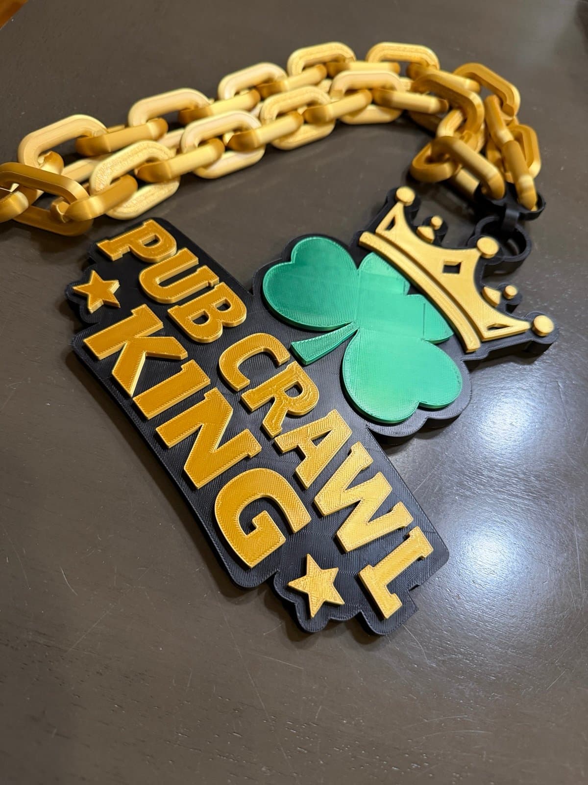 Pub Crawl King Hype Chain - St Patrick's Day hype! - Thumbnail 3