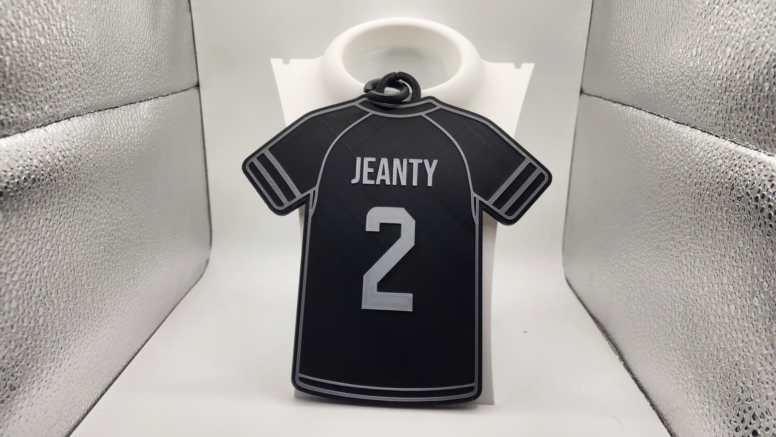 Las Vegas Raiders jersey hype fan chain! Your choice of design w/ Black chain - Image 1
