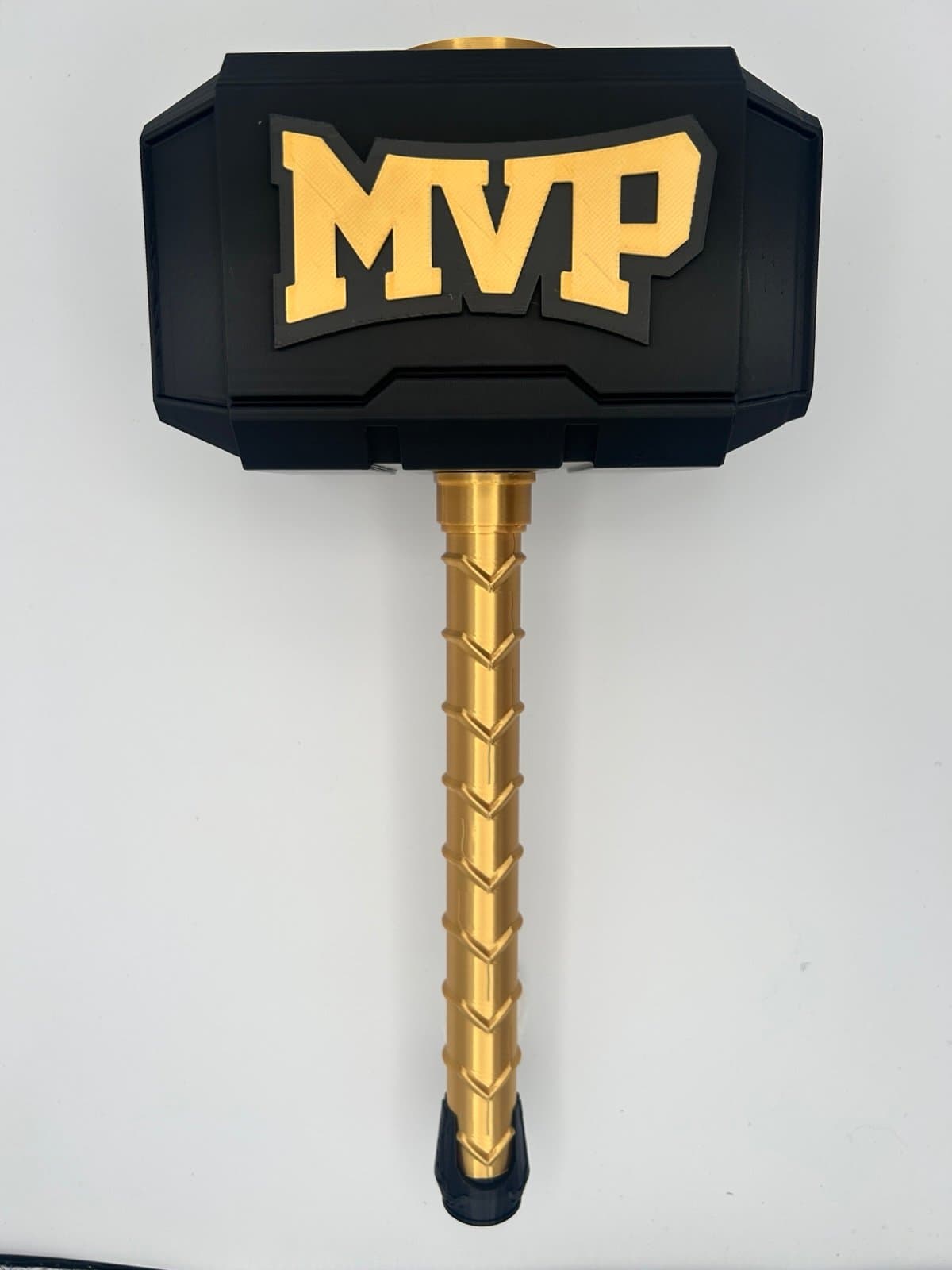 MVP Thor inspired hammer and rock stand. Great for a custom trophy or award! - Thumbnail 2